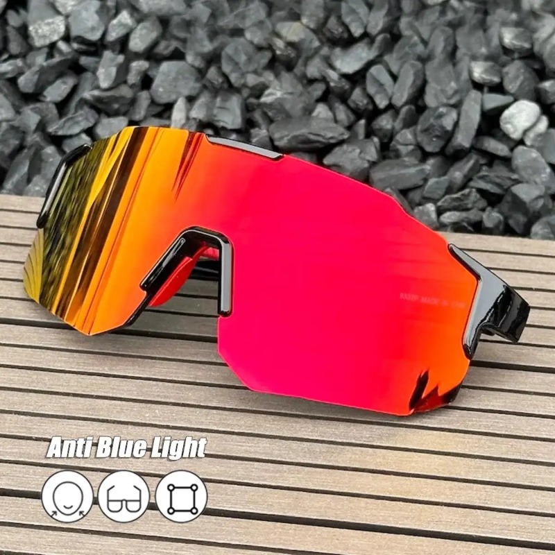 Cycling Glasses - Óculos de Ciclismo Quadrados com Lentes