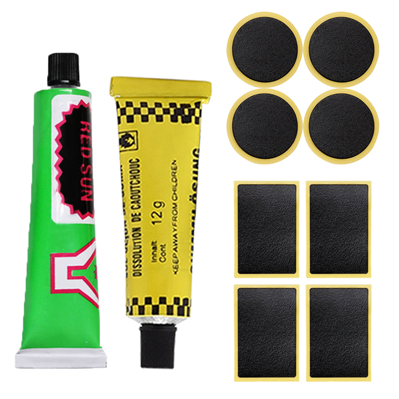 Bike Tube Repair Kit - Conjunto de ferramentas kit de reparação