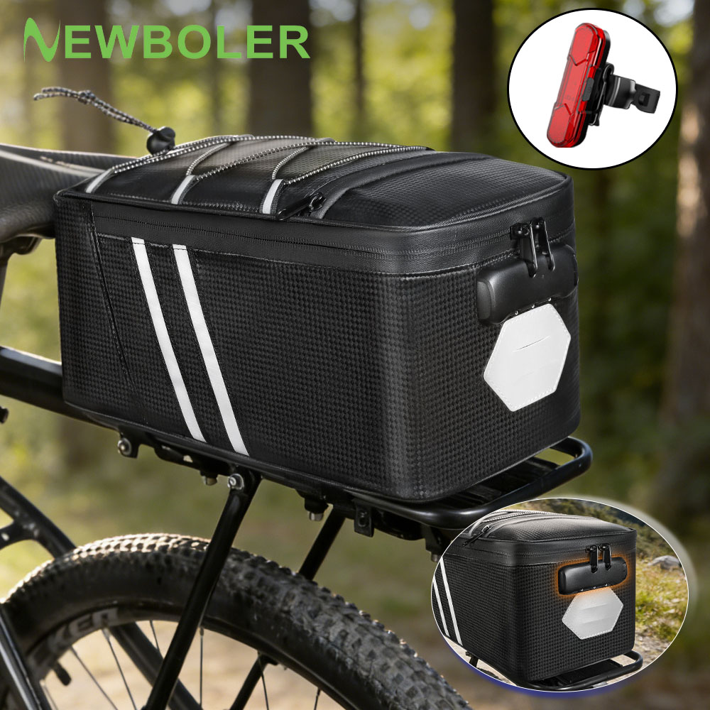 Cycling Gear Storage Rack - Bolsa de Traseira para Bicicleta com