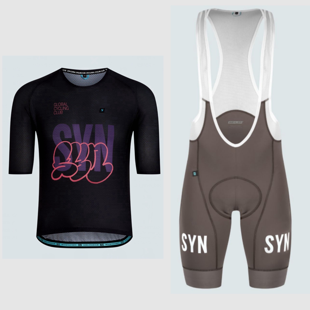 Cycling Bib Shorts - Design de treinamento masculino laboratório zipless