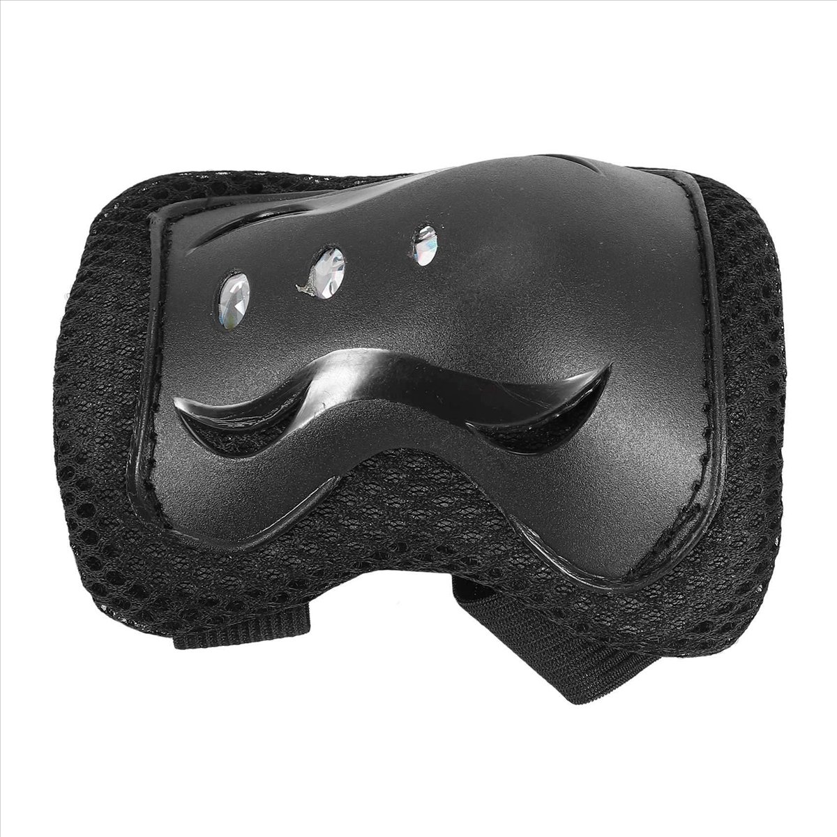Cycling Gear Black - 【Hodong preto】2 joelheiras cotoveleiras guardas conjunto