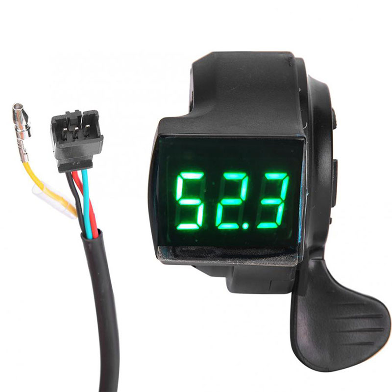Cycling Gear Display - Acelerador de bicicleta elétrica para acelerador,