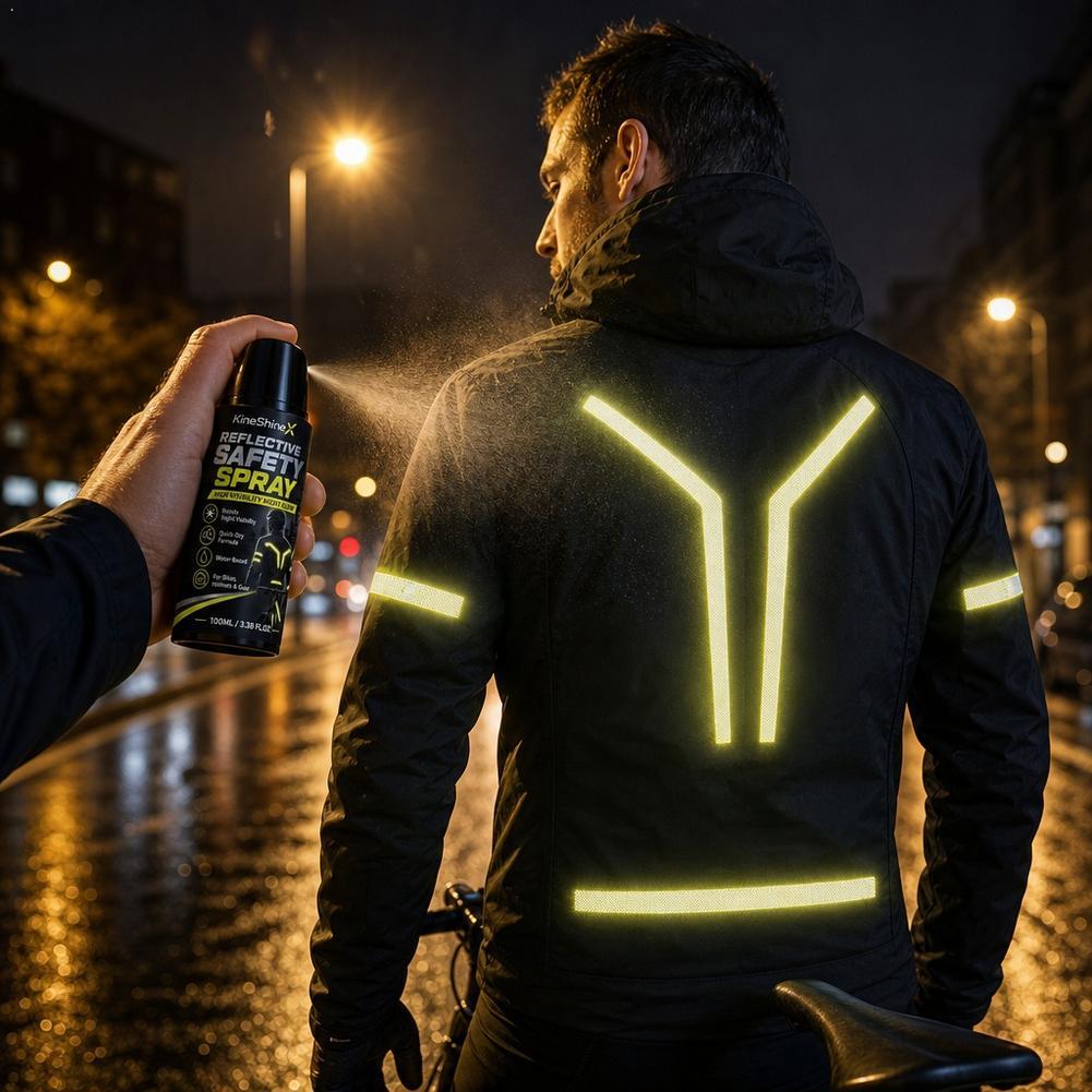 Cycling Gear For Commuting - Spray Refletivo Noturno de Segurança, Tinta