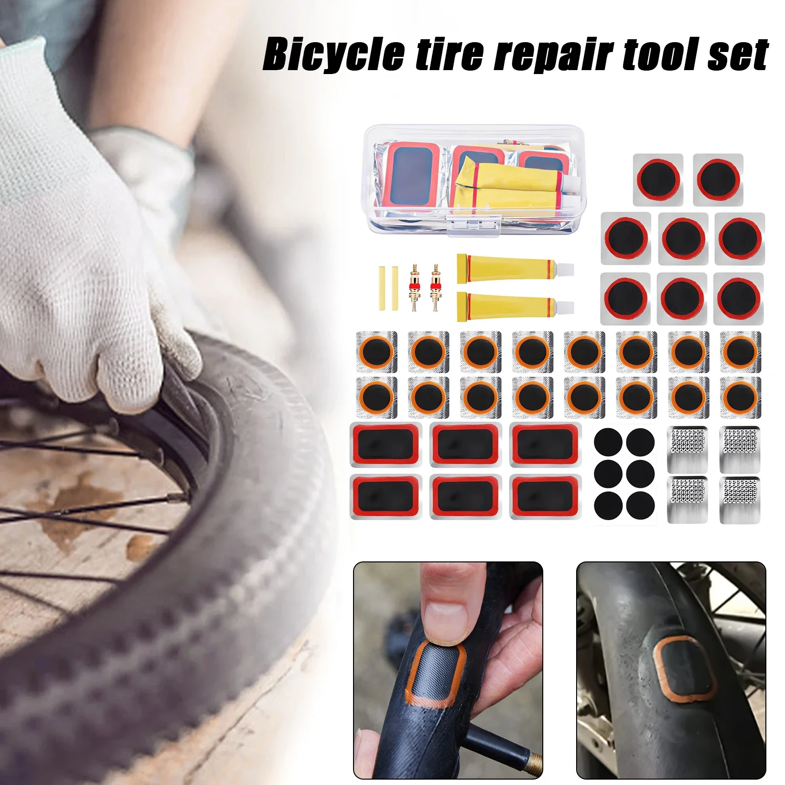 Kit de Reparo de Pneus para Bi - Bike Tube Repair Kit avaliação e preço
