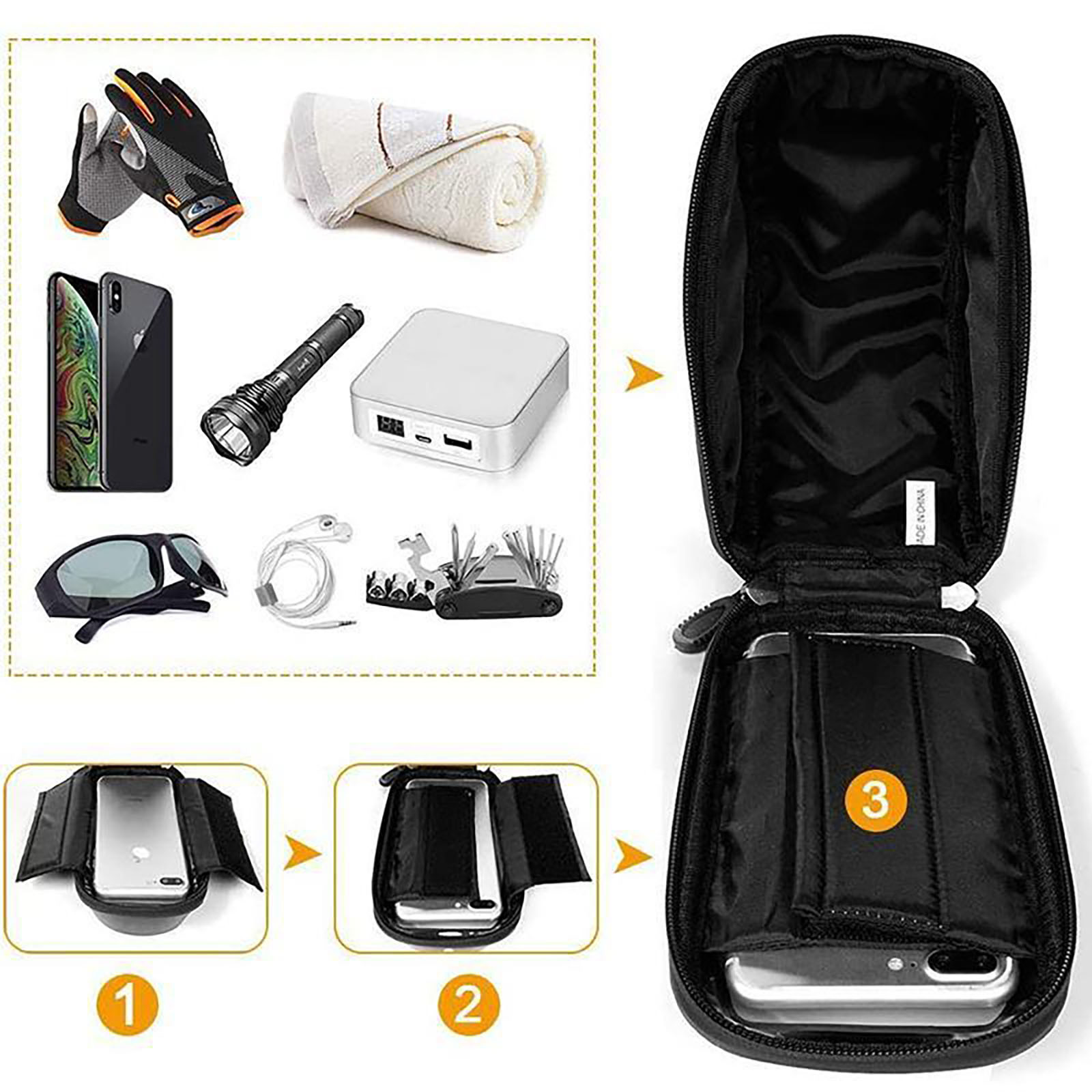 Bolsa de Telefone Impermeável  - Cycling Gear Display avaliação e preço