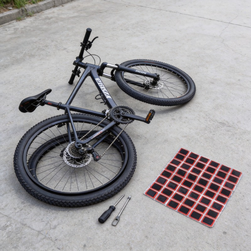 Remendos de Borracha para Pneu - Bike Tube Repair Kit avaliação e preço