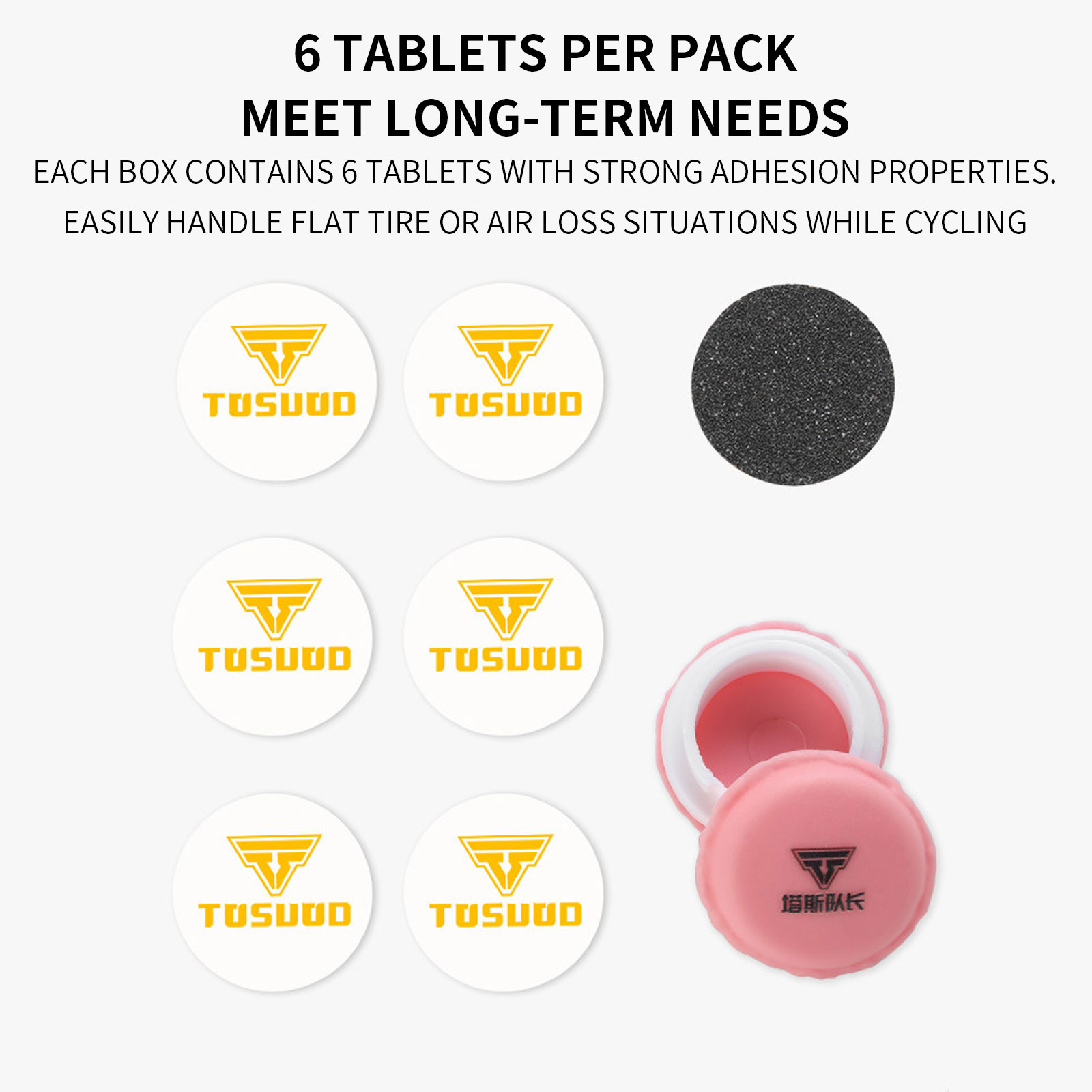 Kit de Reparo de Pneus de Bici - Bike Tube Repair Kit avaliação e preço