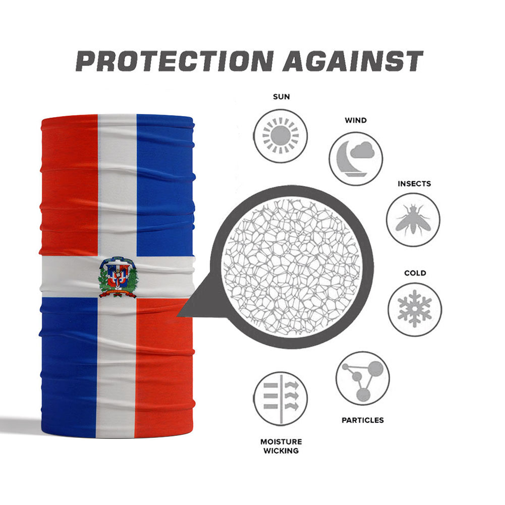Dominica Bandana Bandeira Naci - Cycling Gears avaliação e preço