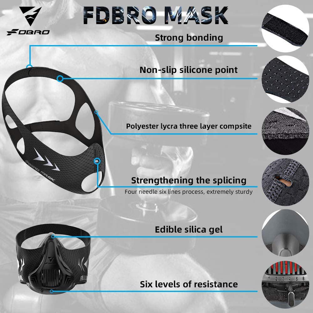 Máscara de Treinamento Preta T - Cycling Gear Black avaliação e preço