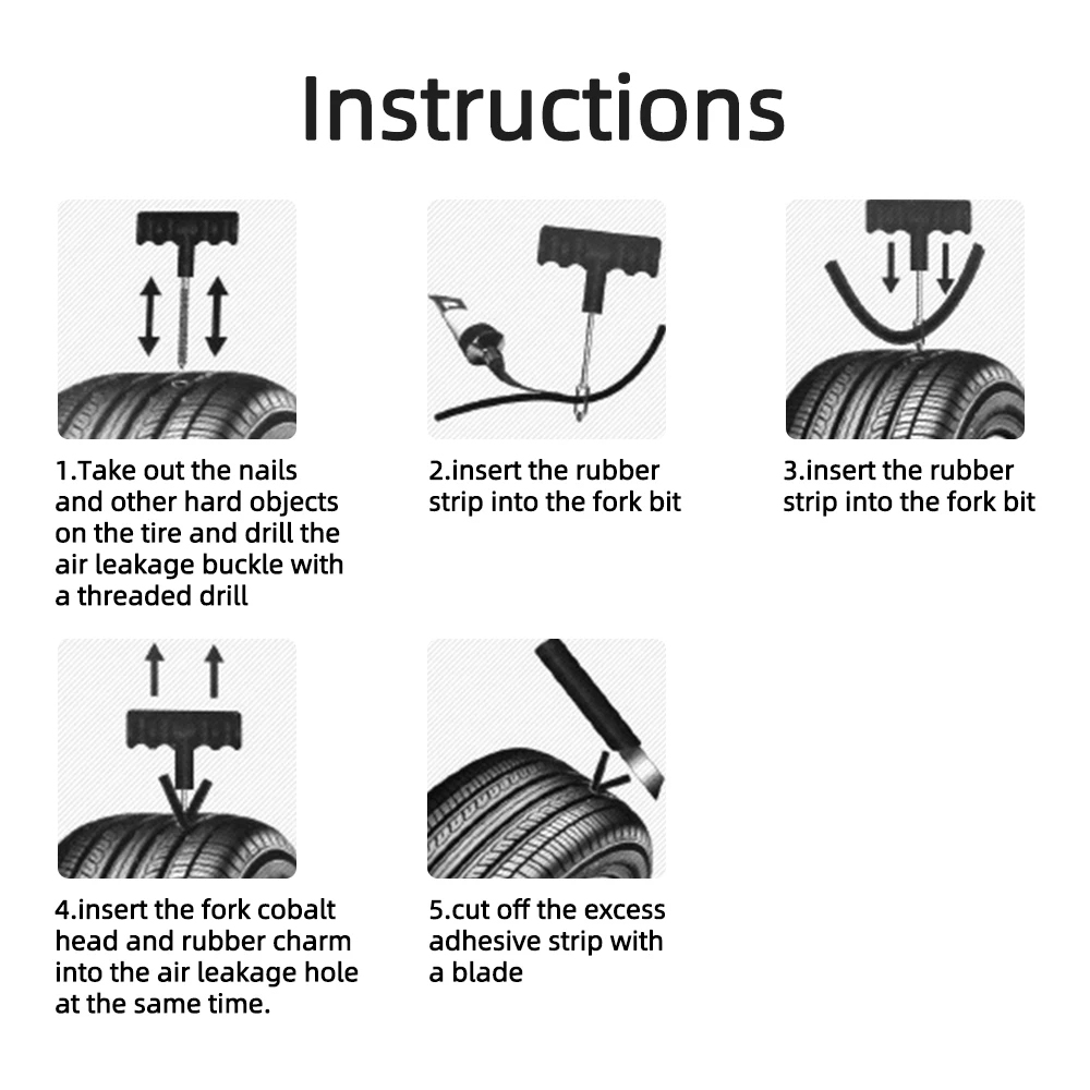 Ferramenta de reparo de pneus  - Bike Tube Repair Kit avaliação e preço