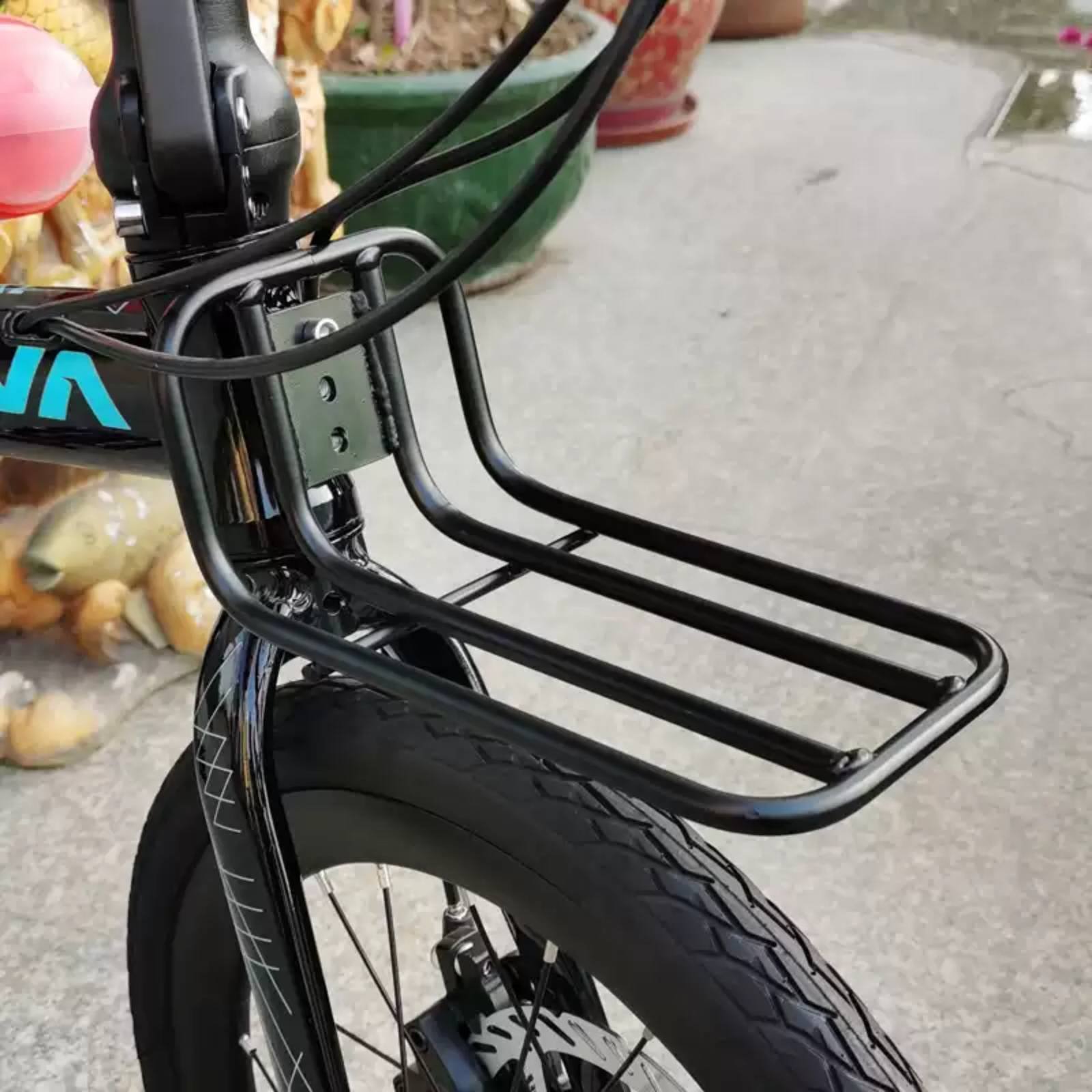 Suporte de bagagem dianteiro p - Bike Cargo Rack avaliação e preço