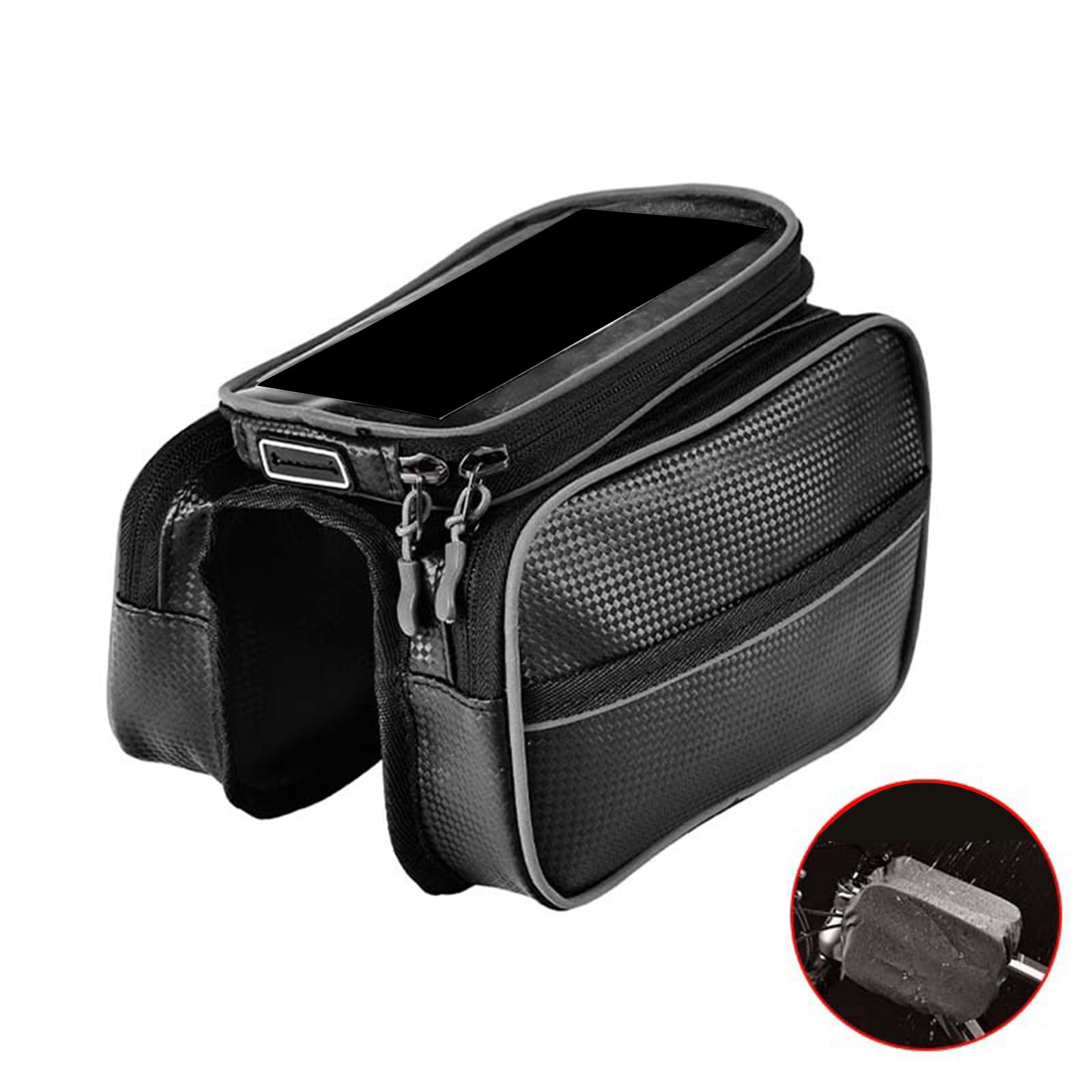 Bolsa de Quadro Frontal para C - Road Cycling Essential Gear avaliação e preço