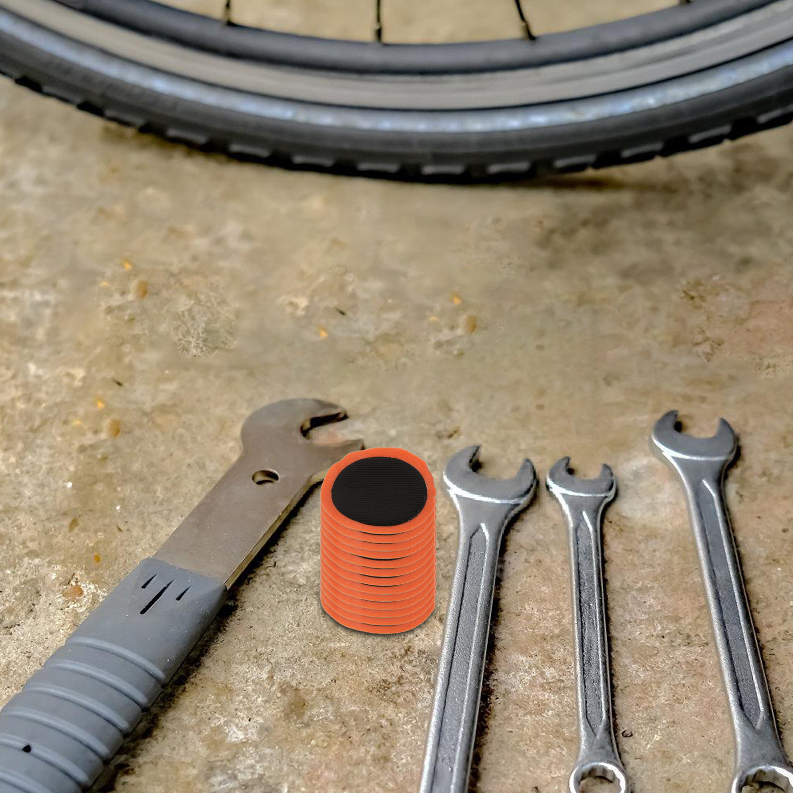 Kit de Reparo de Pneus de Bici - Bike Tube Repair Kit avaliação e preço