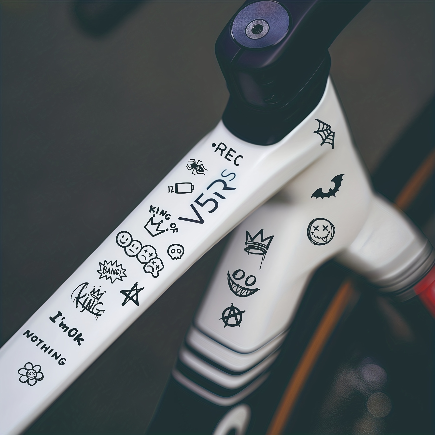 1 conjunto de adesivos de deco - Cycling Gear Storage Rack avaliação e preço
