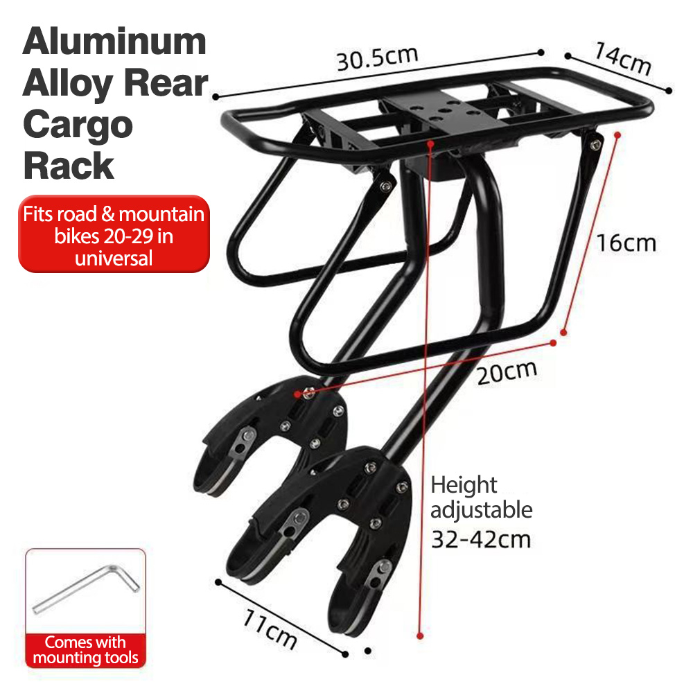 Suporte Traseiro para Biciclet - Cycling Gear Storage Rack avaliação e preço