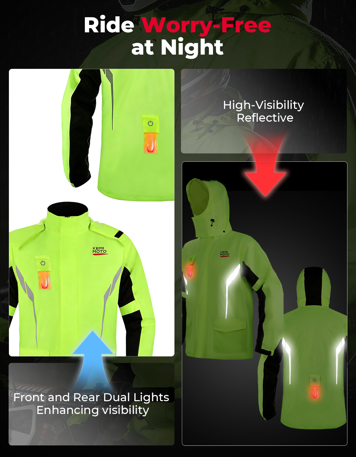 Conjunto de Capa de Chuva Impe - Cycling Gear Black avaliação e preço