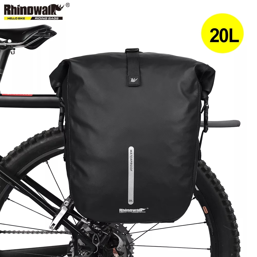Rhinowalk-Waterproof Bicicleta - Cycling Gear Storage Rack avaliação e preço
