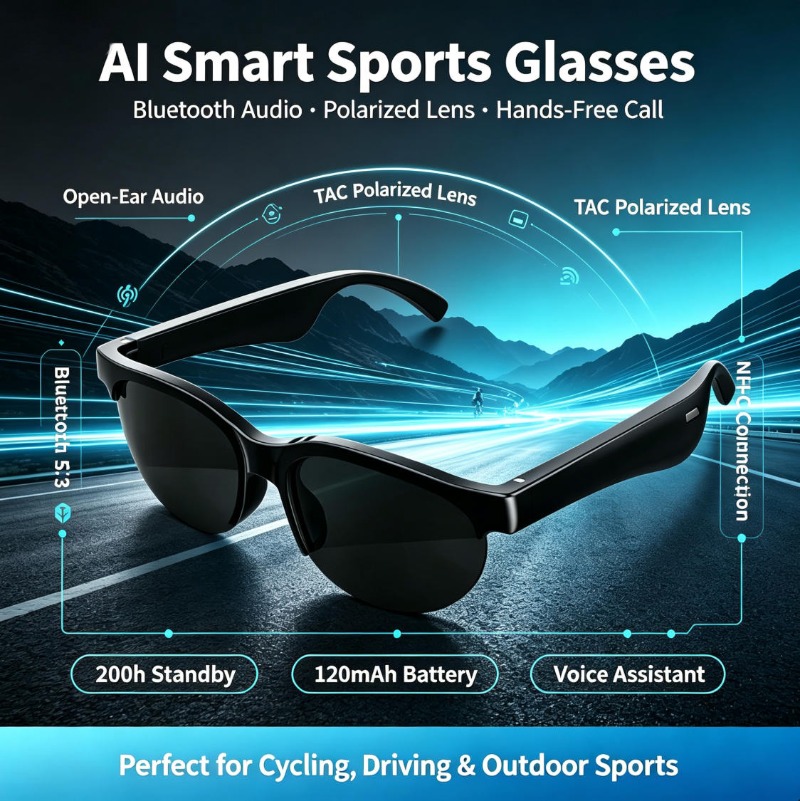 Óculos Esportivos Inteligentes - Cycling Glasses avaliação e preço