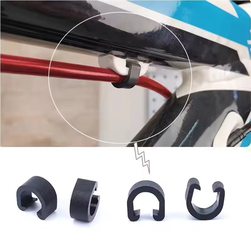 10 Peças Presilhas de Cabo de  - Cycling Gear Black avaliação e preço