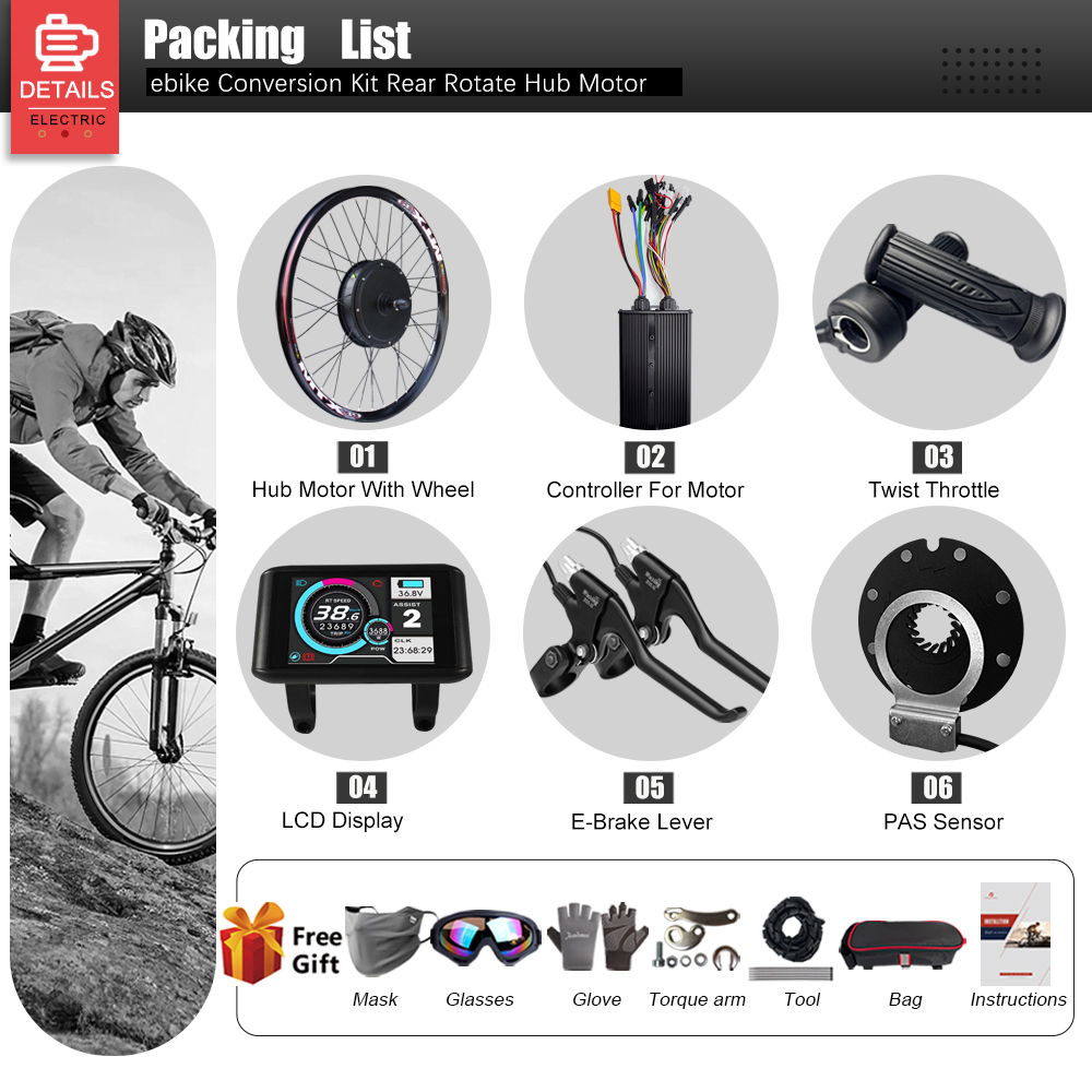 Kit de conversão de bicicleta  - Cycling Gear Display avaliação e preço