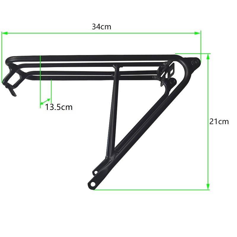 Bicicleta Bagagem Transportado - Bike Cargo Rack avaliação e preço