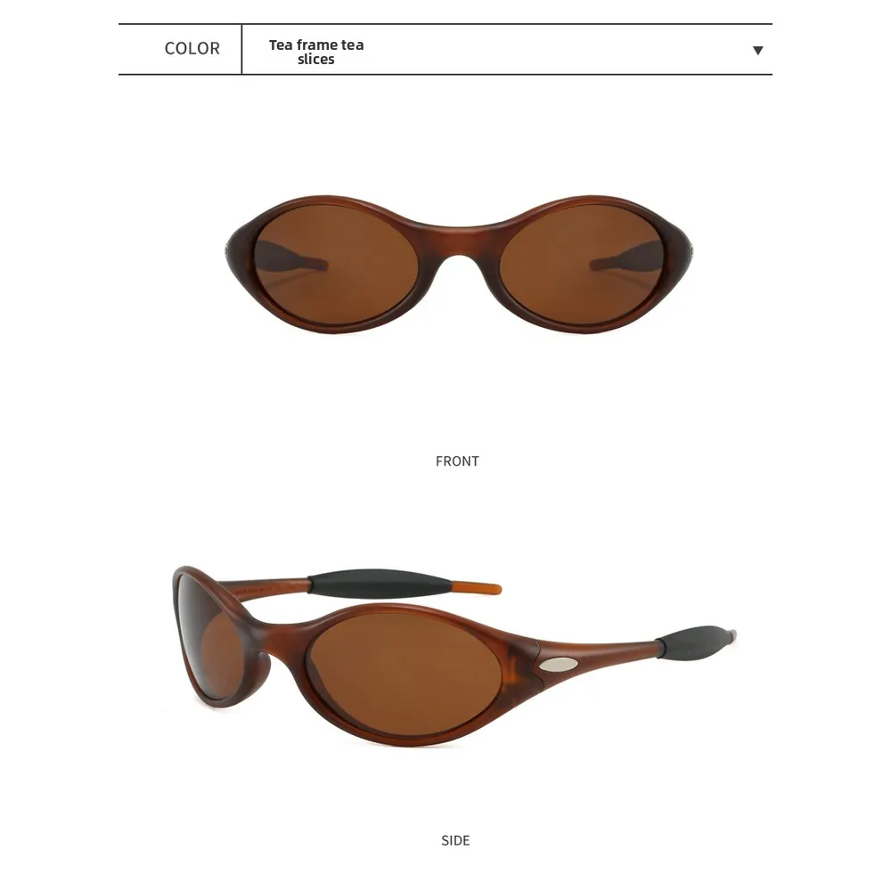 Óculos de sol polarizados Y2K, - Cycling Glasses avaliação e preço