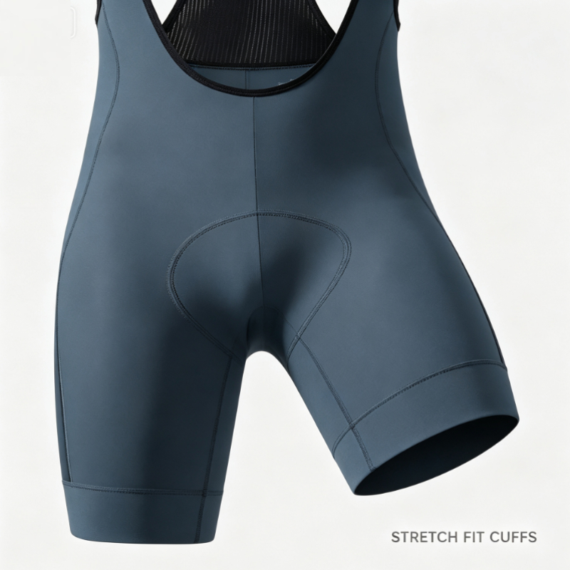 Bermuda de Ciclismo Cinza-Azul - Cycling Gear Black avaliação e preço