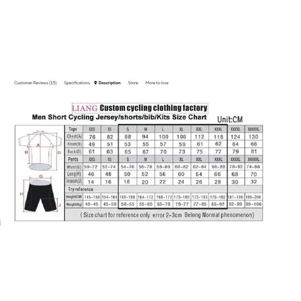 Conjunto de Ciclismo da Seleçã - Cycling Bib Shorts avaliação e preço