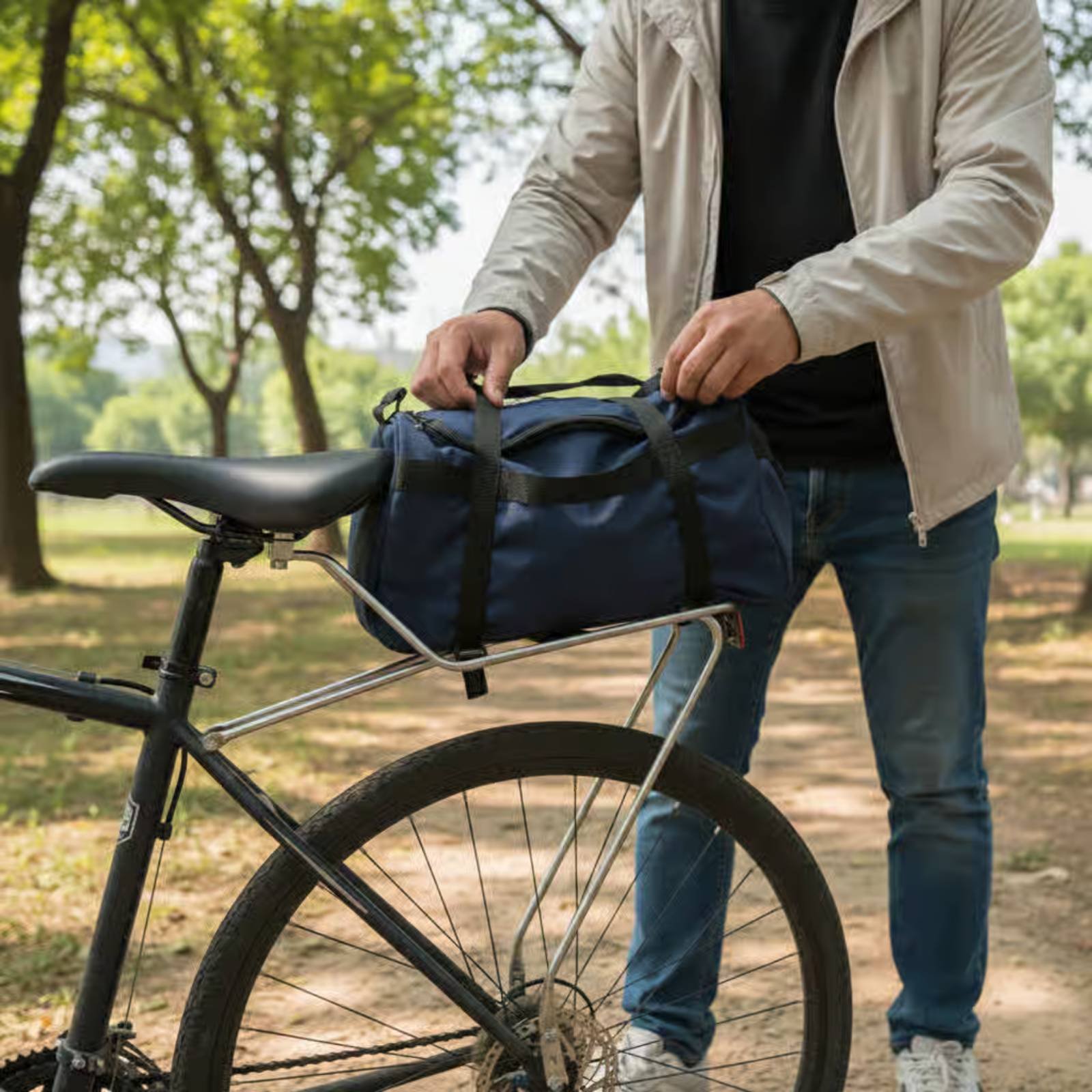 Bagageiro Traseiro para Bicicl - Bike Cargo Rack avaliação e preço